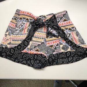 Flowy Patterned Shorts
